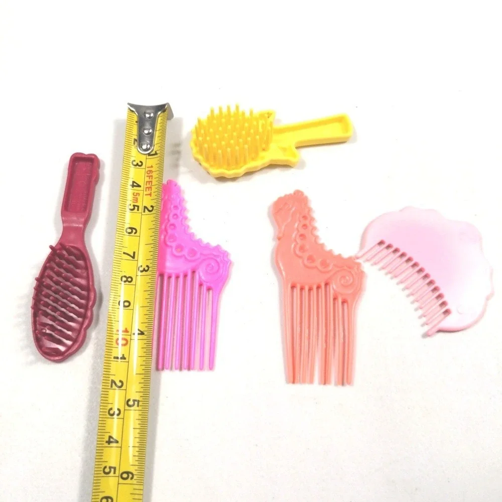 VTG‎ 1987 Mattel Barbie Island Fun Seahorse Comb Brush Accessory Lot Pink Orange